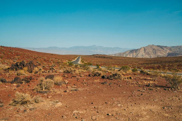 Meglepetés Canyon Road Kilátás Atya Crowley Vista Point Death Valley — Stock Fotó