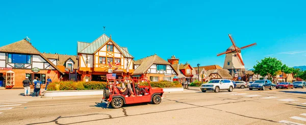 Solvang California Usa Május 2021 Solvang Utcai Kilátás Városi Élet — Stock Fotó