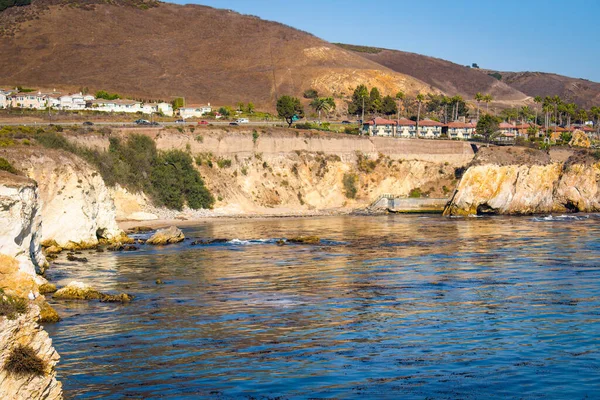 Pismo Acantilados Playa Vista Mar Pismo Beach Una Ciudad Costera — Foto de Stock