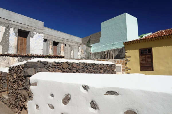 Αρχιτεκτονική λεπτομέρεια στο χωριό Agulo, Λα Γκομέρα — Φωτογραφία Αρχείου