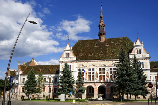 Panoráma Města Deva Transylvánii Rumunsko Evropa — Stock fotografie