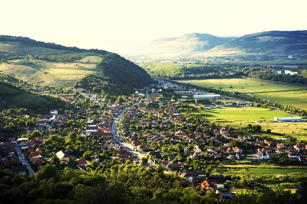 Deva Cityscape Transylvania Romania Europe — Stock Photo, Image