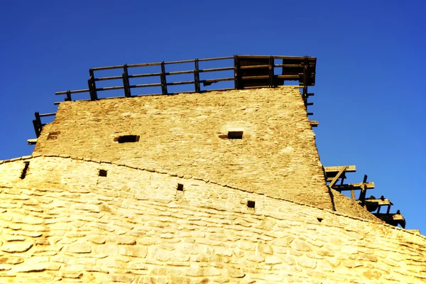 Крепость Дева в Трансильвании — стоковое фото