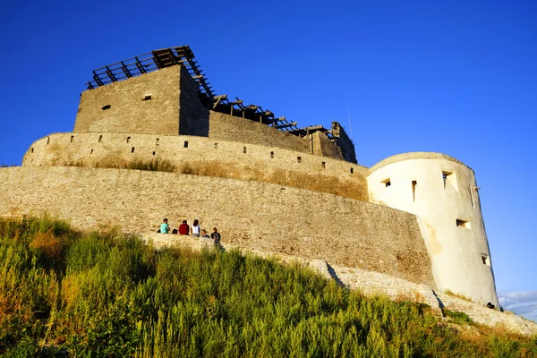 Fortaleza de Deva na Transilvânia — Fotografia de Stock