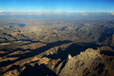 Cordiliera Blanca, Peru, Güney Amerika 'da gün batımı ışığı