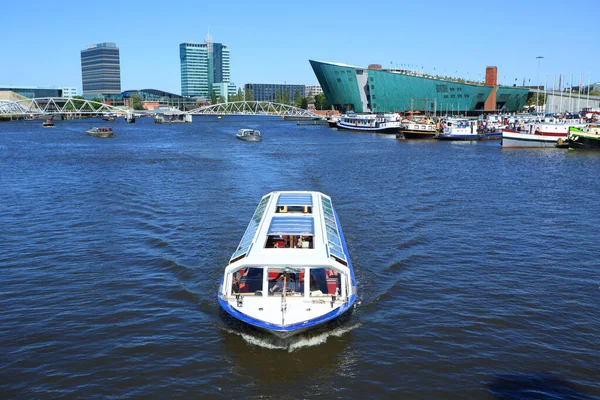 Архитектура Амстердама Столицы Голландии Европы — стоковое фото