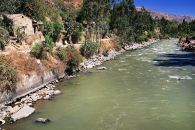 Rio Santa Valley ve Cordiliera Blanca, Peru, Güney Amerika