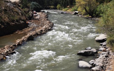 Rio Santa Valley ve Cordiliera Blanca, Peru, Güney Amerika