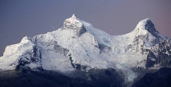 Picos Huandoy 6395M Cordilera Blanca Perú América Del Sur — Foto de Stock