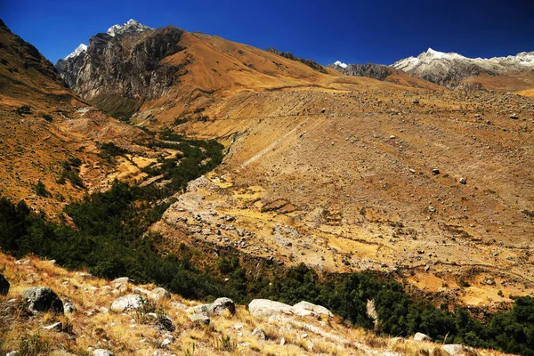 Cohup Valley Cordiliera Blanca Peru Südamerika — Stockfoto