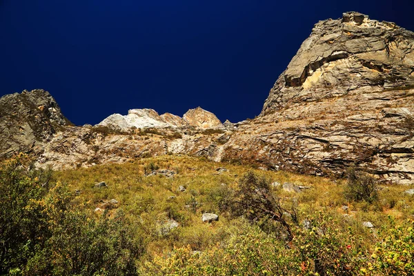 Paisagem Alpina Cordiliera Blanca Vale Cohup Peru América Sul — Fotografia de Stock