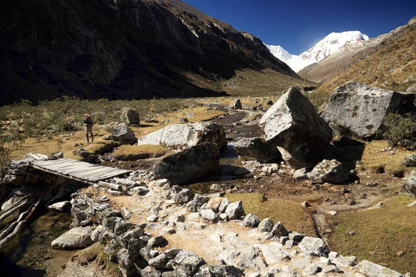 Cohup Valley Cordiliera Blanca Peru South America — Stock Photo, Image