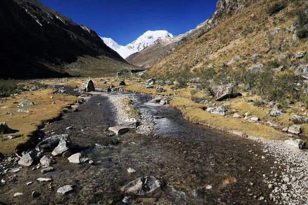 Valle Cohup Cordiliera Blanca Perú América Del Sur — Foto de Stock