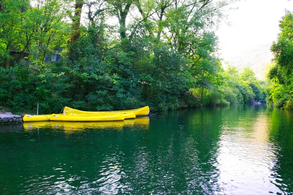 Boat Trip Cetina River Omis Croatia Europe — Stock Photo, Image