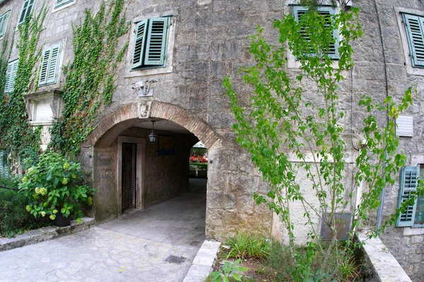 Architektonisches Detail Omis Kroatien Europa — Stockfoto