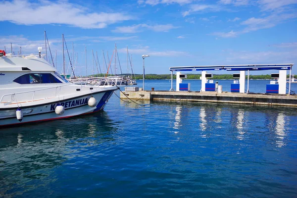 Yacht Nel Porto Adriatico Pola Croazia Europa — Foto Stock