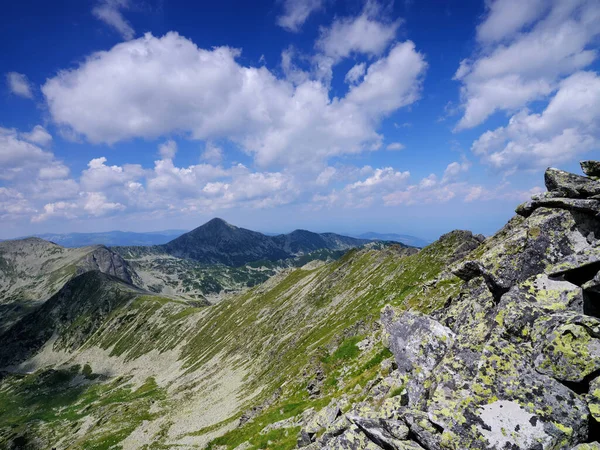 Letnia Góra Alpejska Karpatach Rumuńskich Góry Retezat Europa — Zdjęcie stockowe