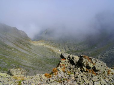 Fagaras Dağları, Romanya ve Avrupa 'da fırtınalı alp manzaraları