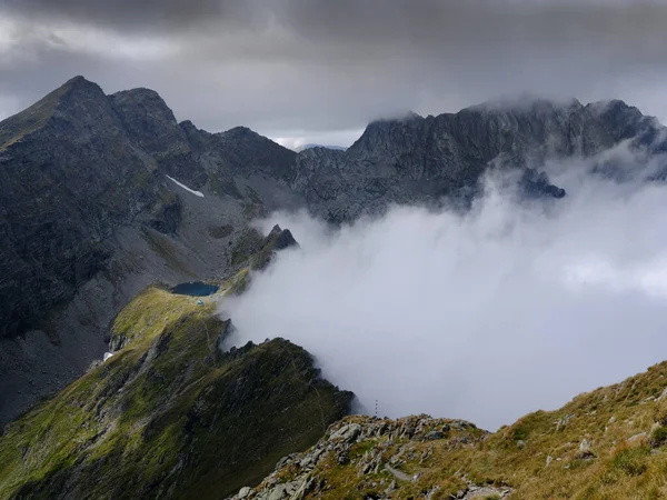 Summer Stormy Alpine Landscape Fagaras Mountains Romania Europe — Stock Photo, Image