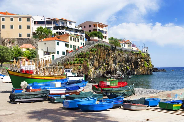 Camara de Lobos resort, Isla de Madeira — Foto de Stock