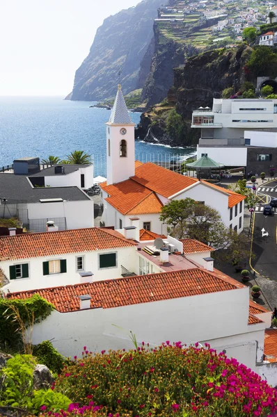 Camara de lobos resort, Insel Madeira — Stockfoto