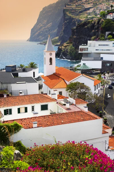 Camara de lobos resort, Insel Madeira — Stockfoto