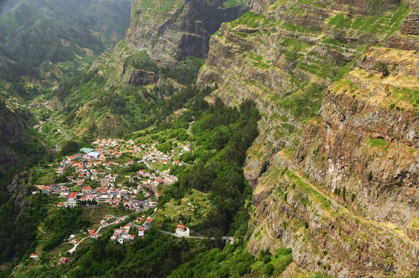 Valle delle Suore a Madeira — Foto Stock