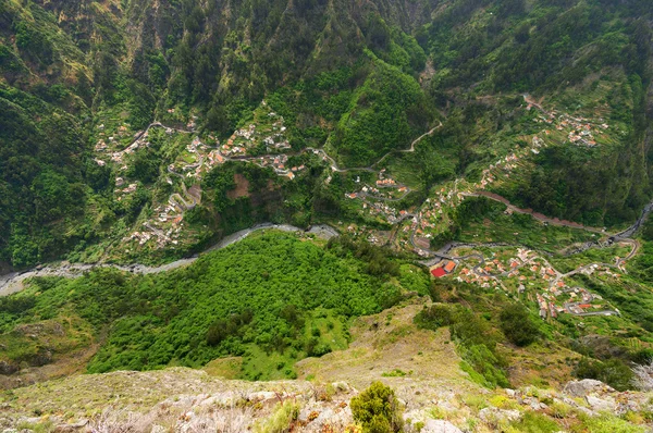Vale das Monjas na Madeira — Fotografia de Stock