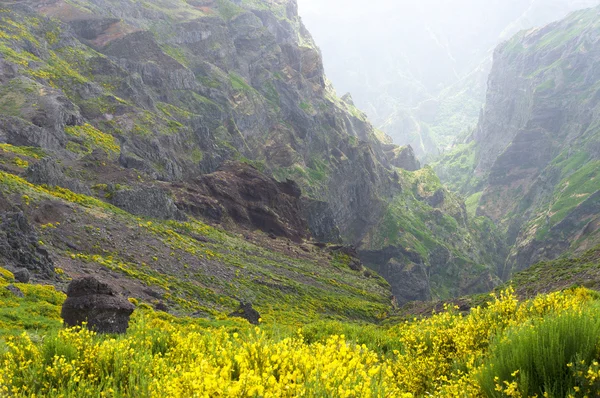 Vallei van nonnen in Madeira, Portugal, Europa — Stockfoto