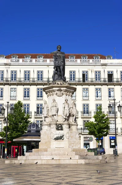 Das Denkmal des Dichters luis de camoes — Stockfoto