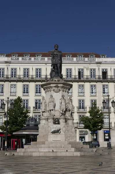 Şair Luis de Camoes Anıtı — Stok fotoğraf