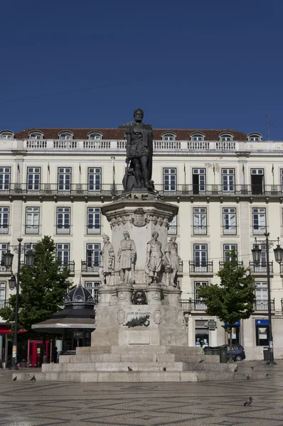 Das Denkmal des Dichters luis de camoes — Stockfoto