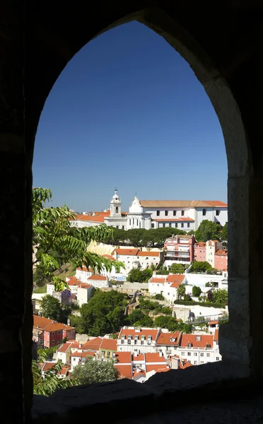 Sao Jorge Kalesi, Portekiz, Europe — Stok fotoğraf