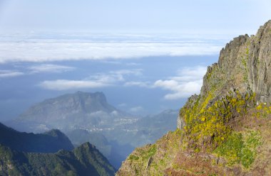 Madeira Adası Alp peyzaj