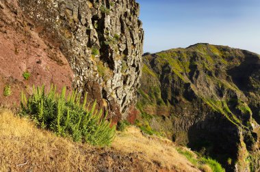 Madeira Adası, Portekiz, Avrupa'da Alp manzara