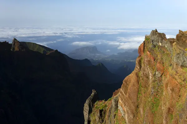 Альпийский пейзаж острова Мадейра — стоковое фото