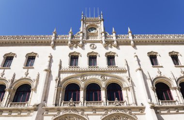 Rossio tren istasyonu girişi, Lizbon