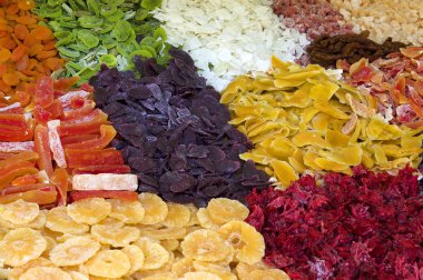 kurutulmuş meyve karışımı