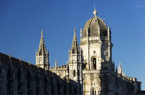 Detalle del Monasterio de Jerónimos en Belem, Lisboa, Portugal — Foto de Stock