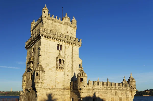 Torre Belem a la luz del atardecer — Foto de Stock