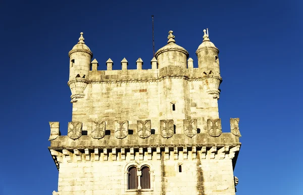 Torre Belem a la luz del atardecer — Foto de Stock