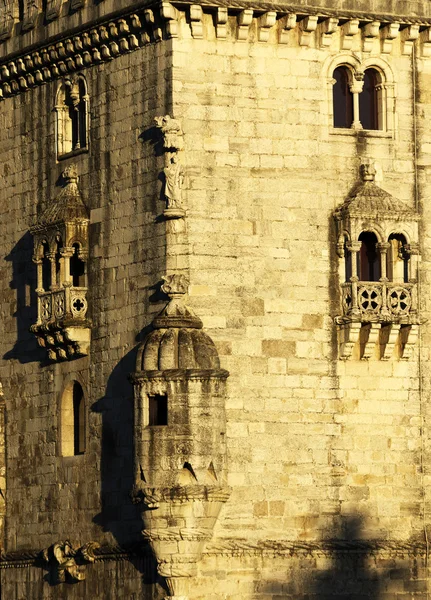 Torre Belem a la luz del atardecer —  Fotos de Stock