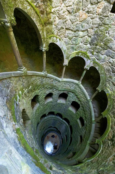 Stock Photo: Initiatic Fountain of the Regaleira Palace — Stock Photo, Image