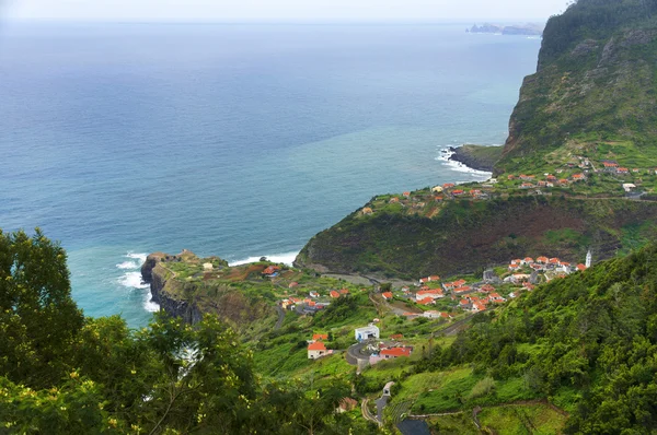 Costa norte de la isla de Madeira — Foto de Stock