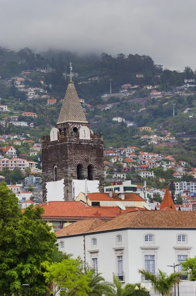 Vista do Funchal, ilha da Madeira — Fotografia de Stock