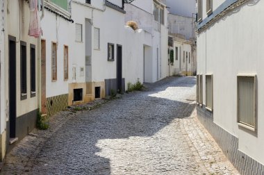 Geleneksel sokak in Faro eski şehir