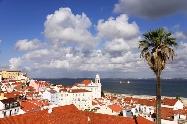 Panorama över Lissabon — Stockfoto