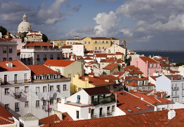 Panorama över Lissabon — Stockfoto