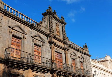 San Cristobal de La Laguna eski kasaba mimari detay
