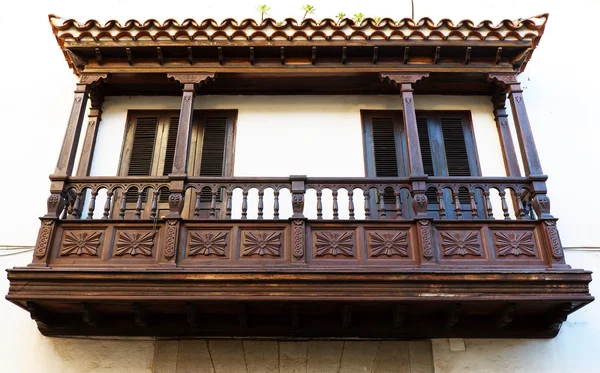 Architectonische details in de oude stad van San Cristobal de La Laguna — Stockfoto